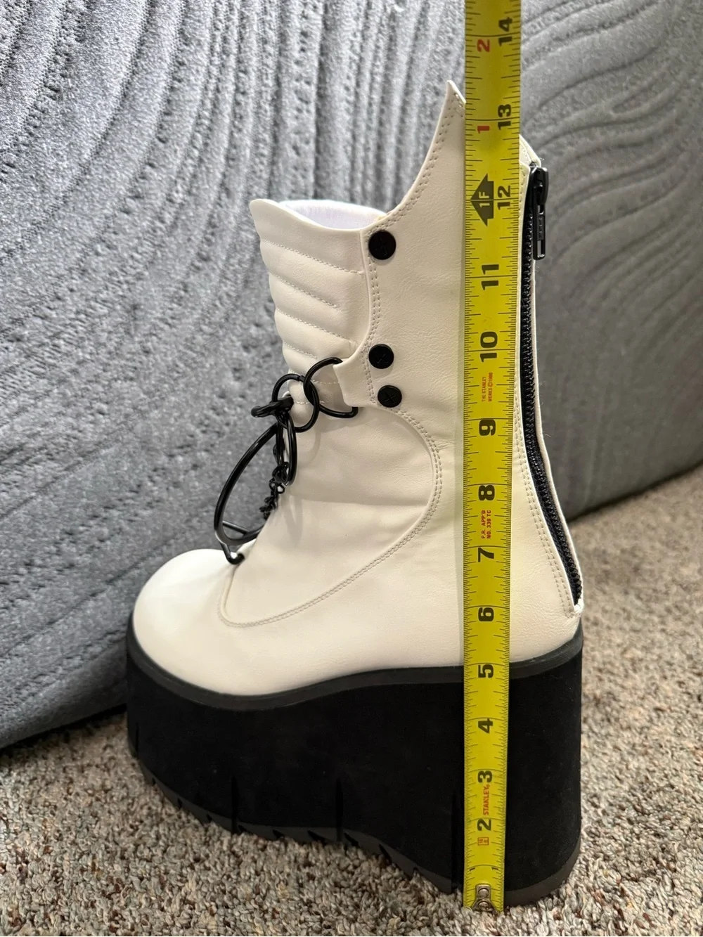 *FLAWED* Demonia Kera-130 Platform Calf High Boots